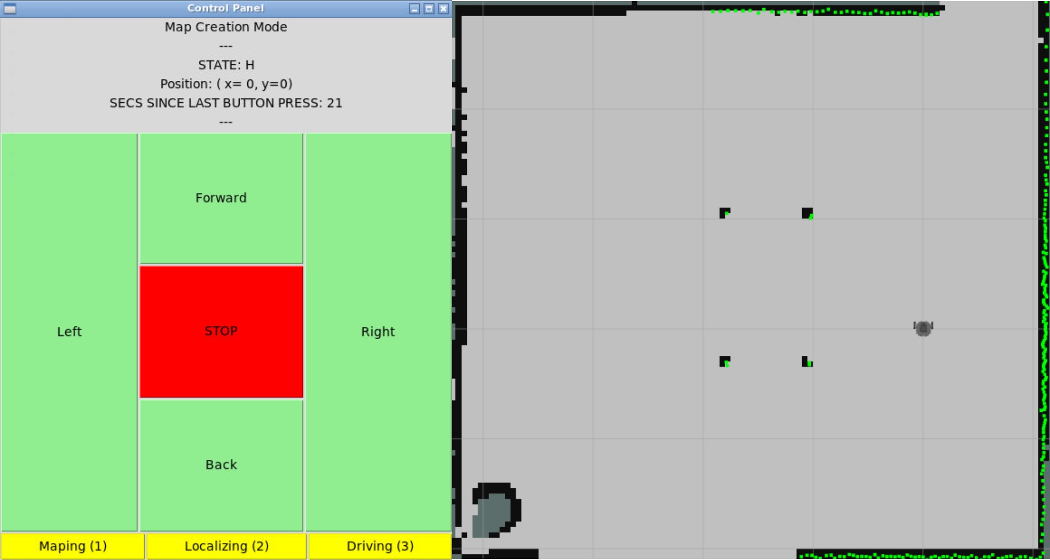 mapping mode gui